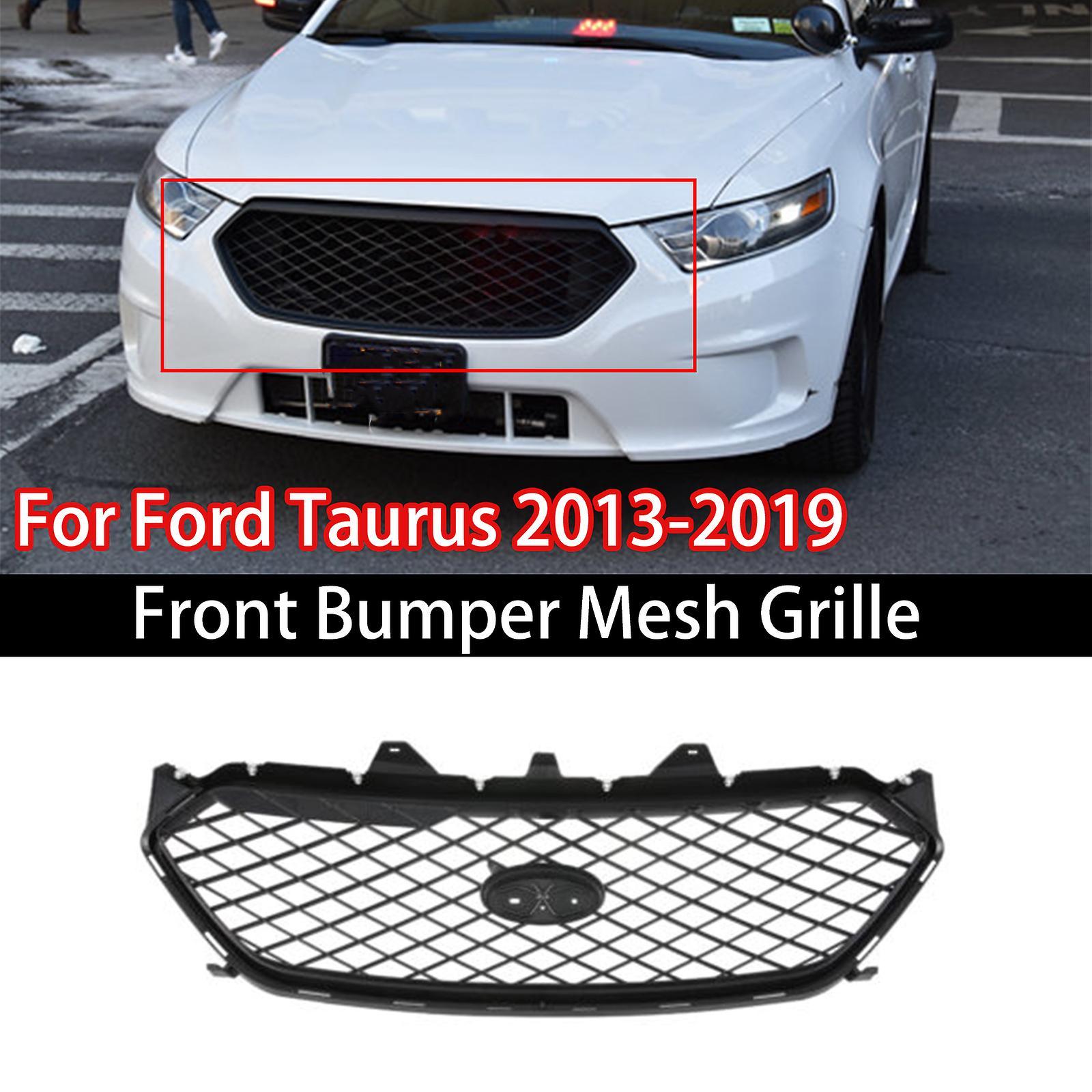 Auto Parts For Ford Taurus 2013-2019 Police Interceptor Sedan Front Bumper Mesh Grille 2014 2015 2016 2017 2018