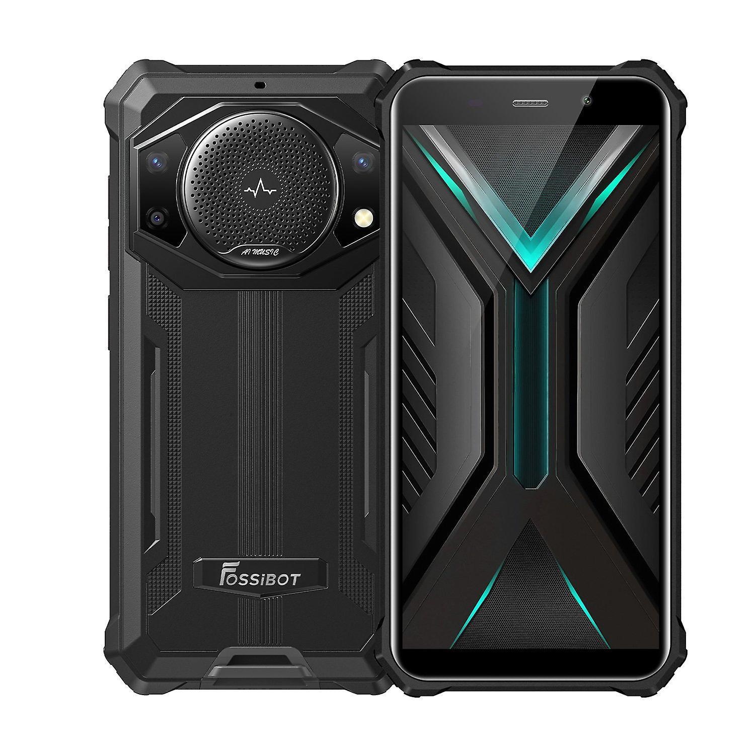 FOSSiBOT F101 P Octa Core Rugged Device,10600mAh,4GB 64GB,24MP Camera,5.45" HD Screen Black