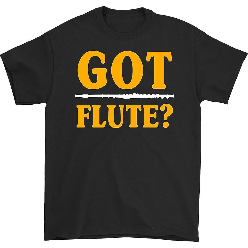 HISHARK Got Flute T-shirt Black XL