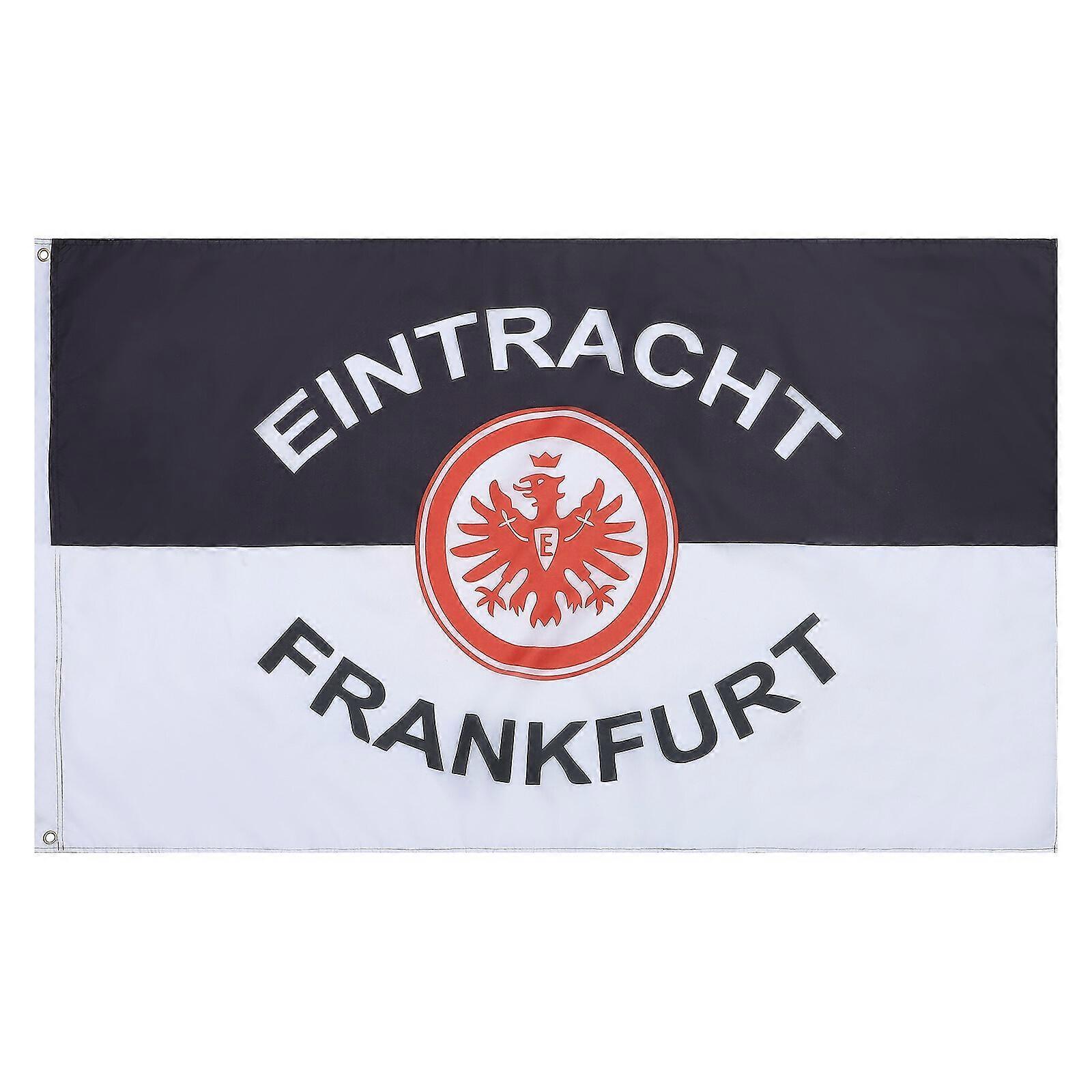 Taotuo Eintracht Frankfurt Football Club Flag 3x5ft Digital Printing Banner Multicolor A