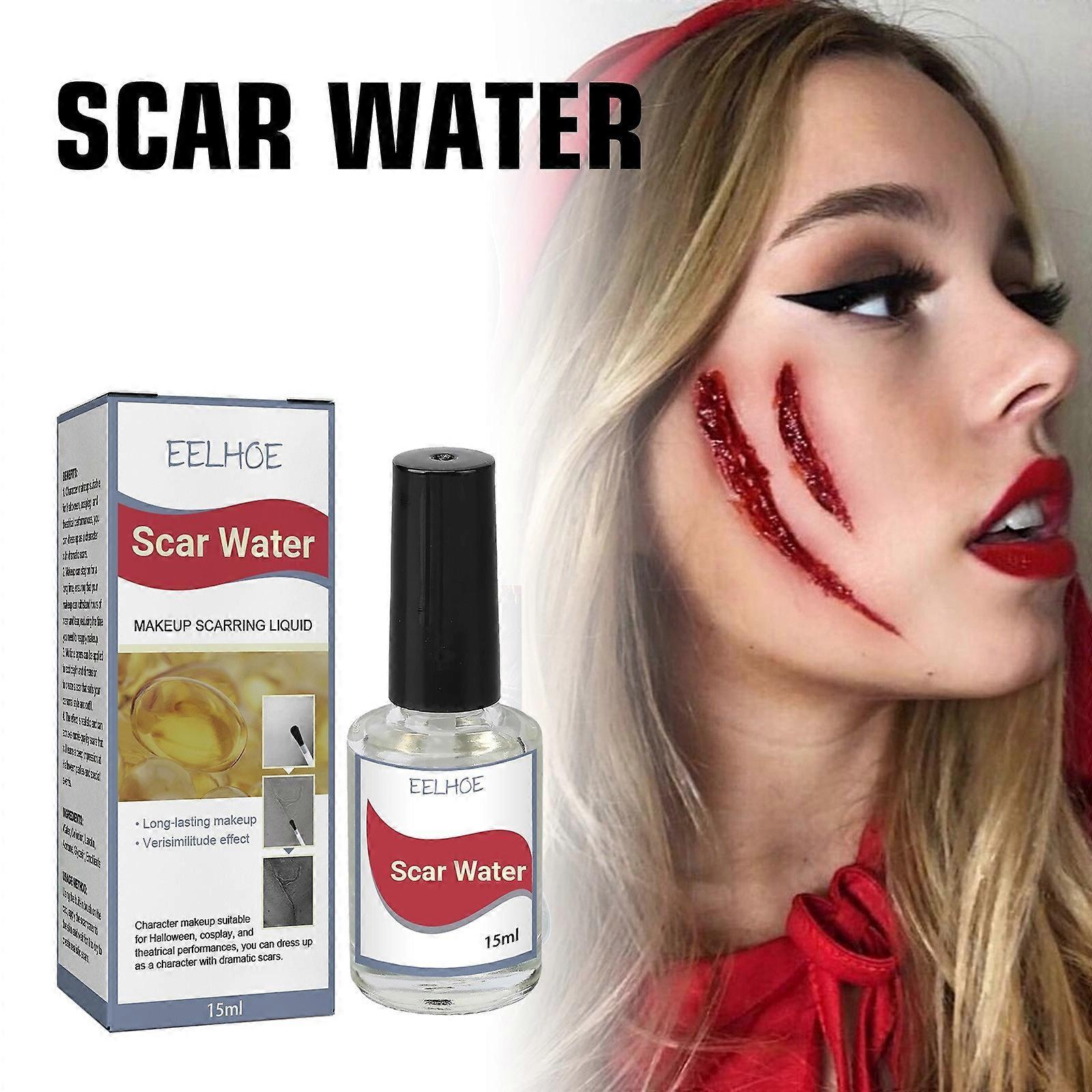 Flye Makeup Scar Solution 15ml, Holiday Party Vibes Dress Up Horror Scar Wound Makeup Solution 20231120 Multicolor