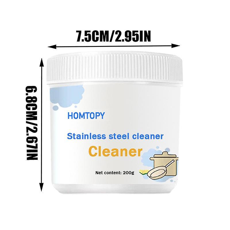 Hefansi Kitchen Instant Cleaning Powder,MultiPurpose Foam Cleaner Rust Remover, Soak To Clean Greasy Dirt 200g 3