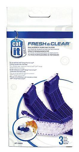 Catit Catit Replacement Cartridge (50050) (Cats , Bowls, Dispensers & Containers , Bowls) 3 Pieces