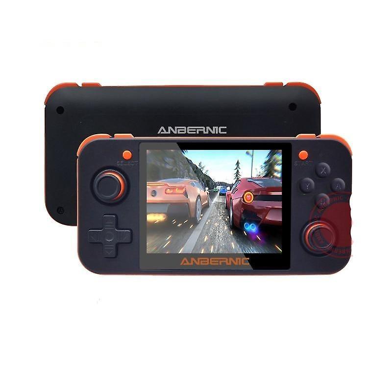 Slowmoose Retro Game Handheld Console-mini 64 Bit, 3.5 Inch Ips Screen Black 48G