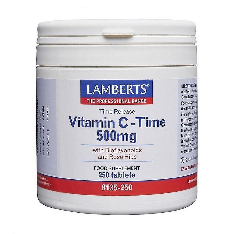 Lamberts Vitamin C 500mg Time Release Tablets 250 (8135-250)