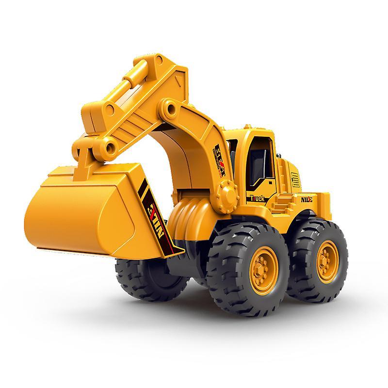 Bpjljr Construction Toys, Friction Powered Excavator Toy And Construction Loader Toy, Beach Sand Toys, Construction Truck Vehicles, Sandbox Toys Fo...