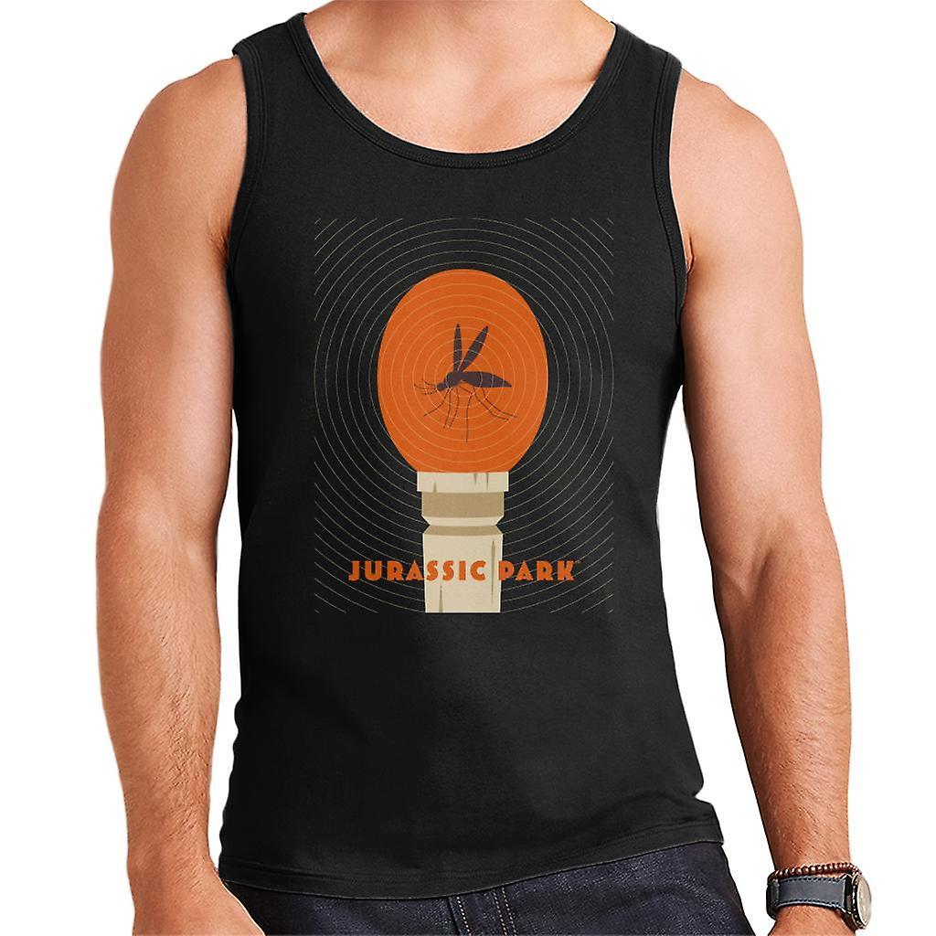 Jurassic Park Mosquito In Amber Men's Vest Black Large