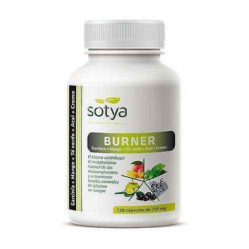 Sotya Burner (Garcinia, Mango, Green Tea, Acai, Chrome) 120 capsules