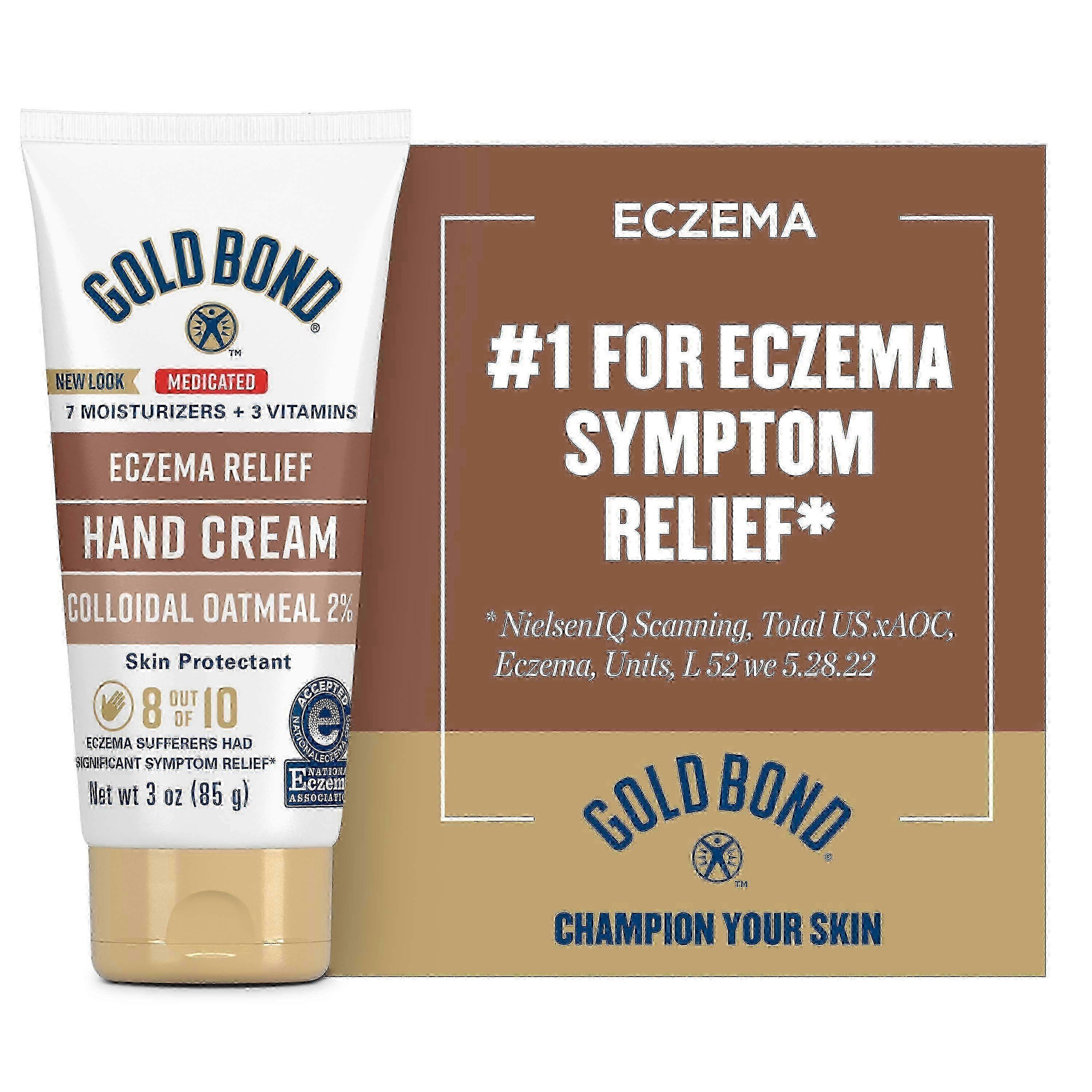 Gold Bond Ultimate Eczema Relief Hand Cream, 3 Oz