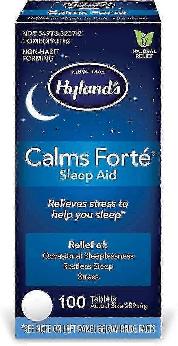 Hyland's calms forte sleep aid, tablets, 100 ea