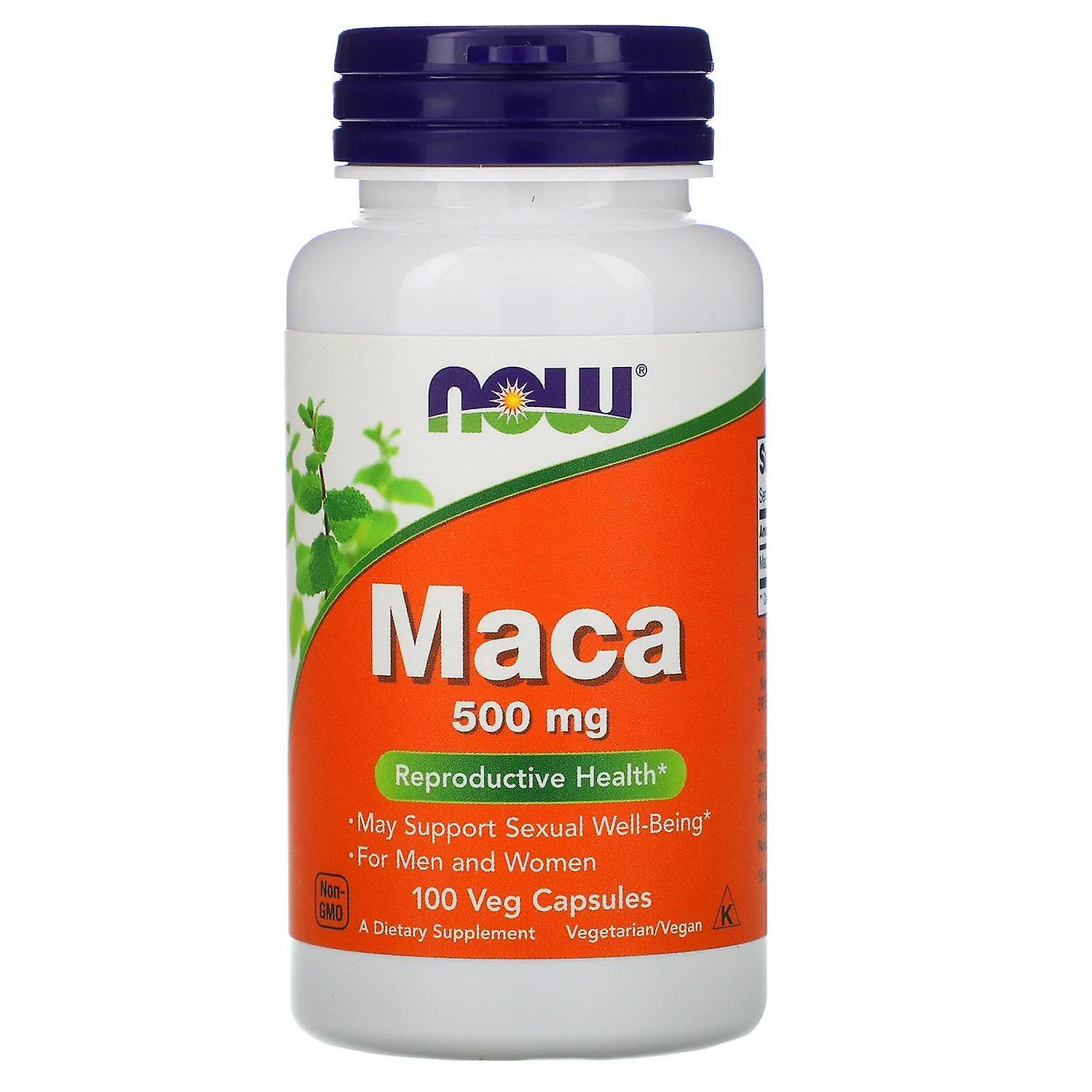 Now Foods, Maca, 500 mg, 100 Veg Capsules