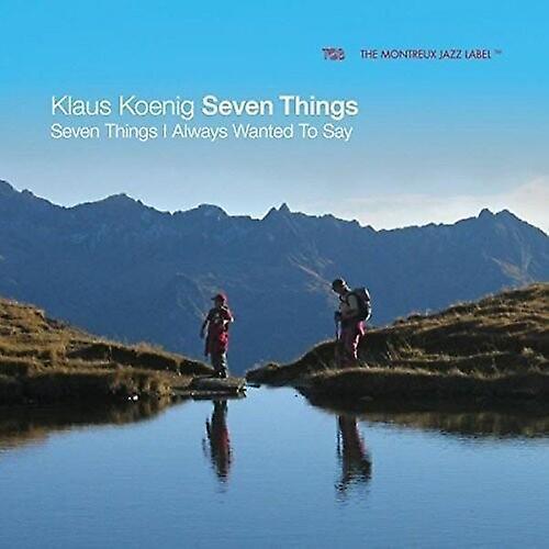 TCB Music Koenig - Seven Things I Always Wanted To Say  [COMPACT DISCS] USA import