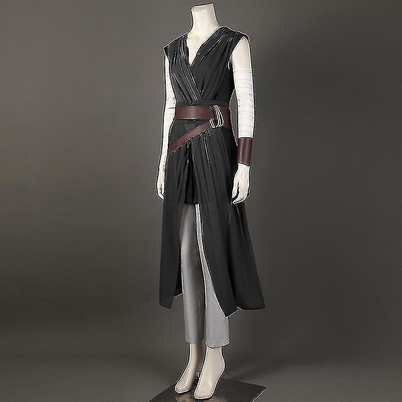 Ssyd Rey Cosplay Costumes Black Jedi Knight Full Set Halloween Carnival Costume For Adults S