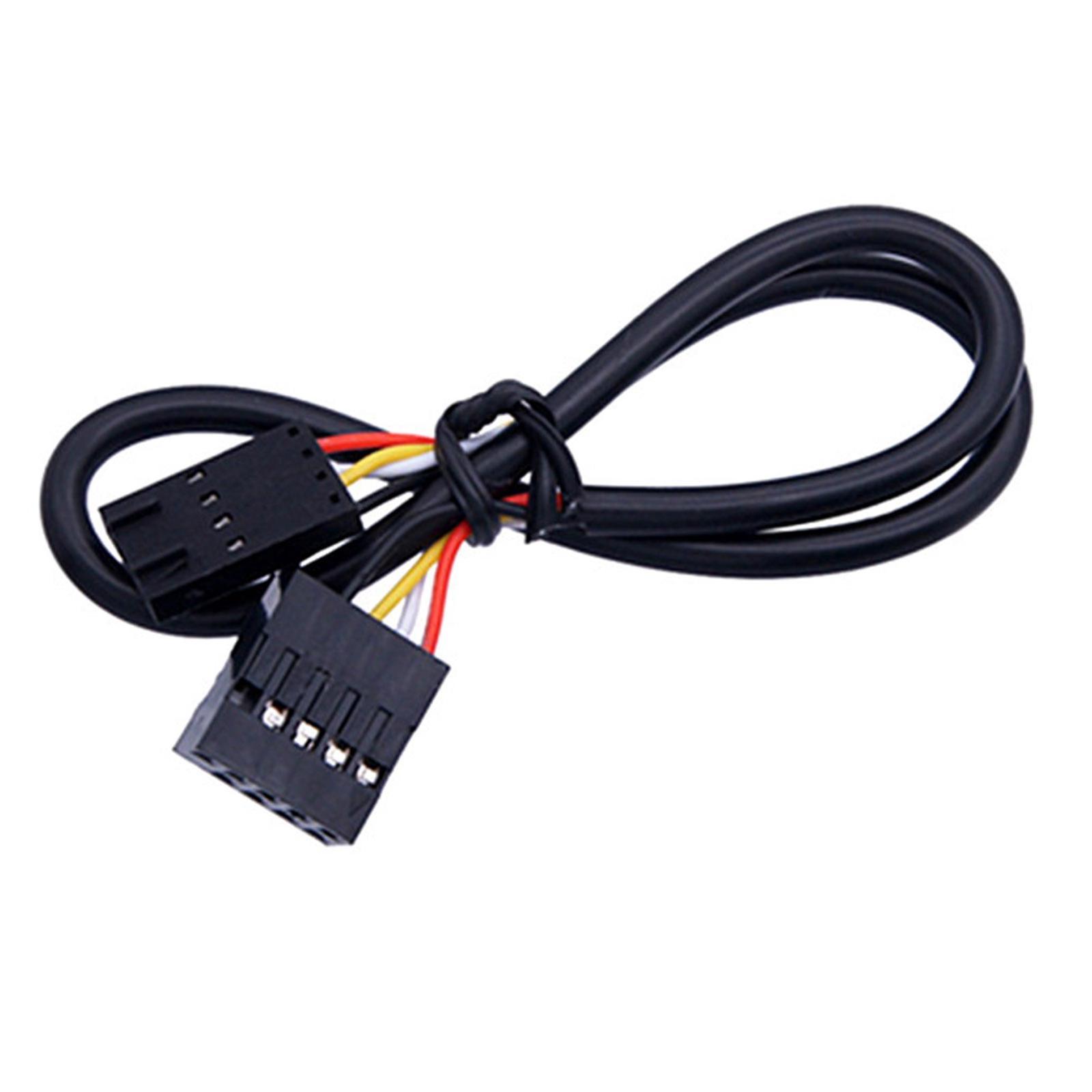 Woyaz 1ft Usb Bluetooth Cable 4pin To 9pin Header For Ngff Pci-e Desktop Adapter Card Fp