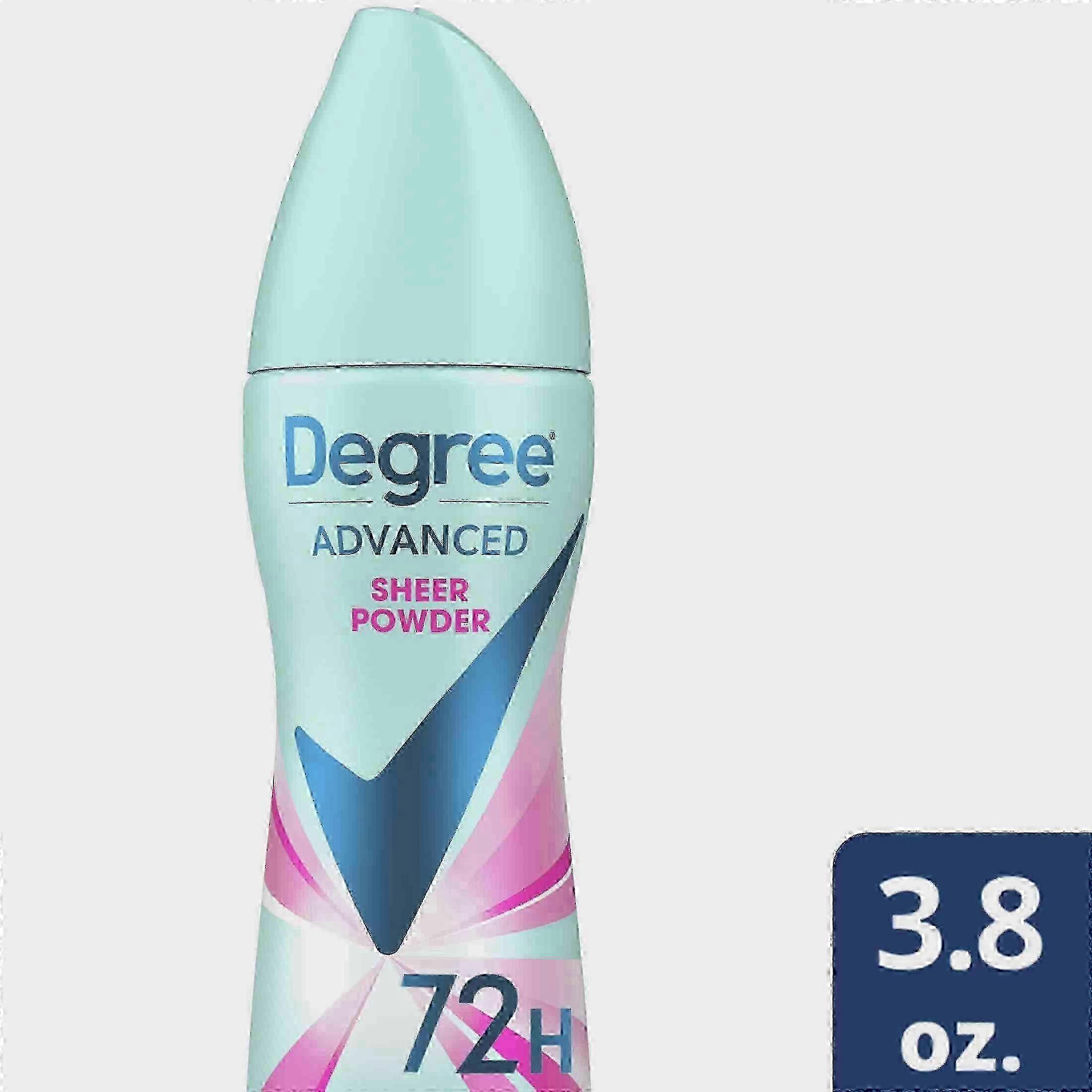 Degree women antiperspirant deodorant dry spray, sheer powder, 3.8 oz