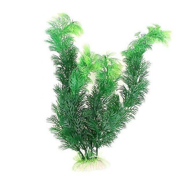 Slowmoose Artificial Aquarium Plant Decoration, Fish Tank Submersible Flower Grass 175green - 30cm Aquatic Plant