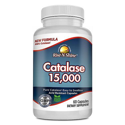 Rise-N-Shine Catalase 15,000, 60 Caps (Pack of 1)