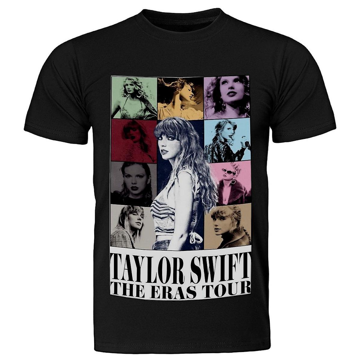 Gamurry Taylor Swift The Eras Tour 2022-2023 Men Women Adults T-shirt Black Tops XL