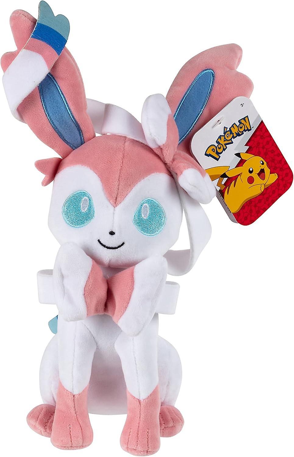 Heyone 6"  Plush - Officially Licensed - Quality & Soft Stuffed Animal Toy - Eevee Evolution - Add Sylveon to Your Collection! - Great Gift