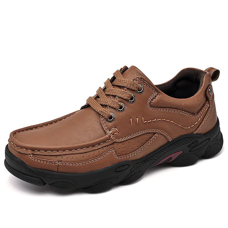 Mickcara men's oxford shoe 20081wez Brown Eu47