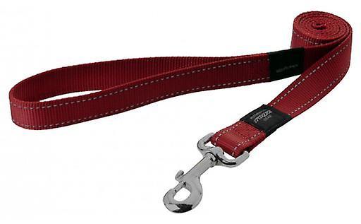 Rogz Classic Reflective Lead Red (Dogs , Collars, Leads and Harnesses , Leads) 140x1.6 cm