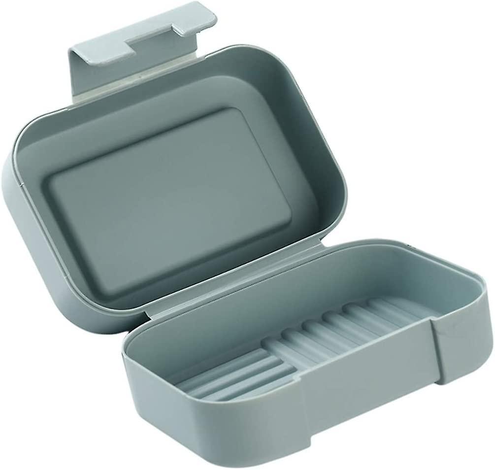 Yeye Travel Soap Box, Plastic Soap Dish Soap Case Portable Soap Box with Lid for Bathroom Travel Sink