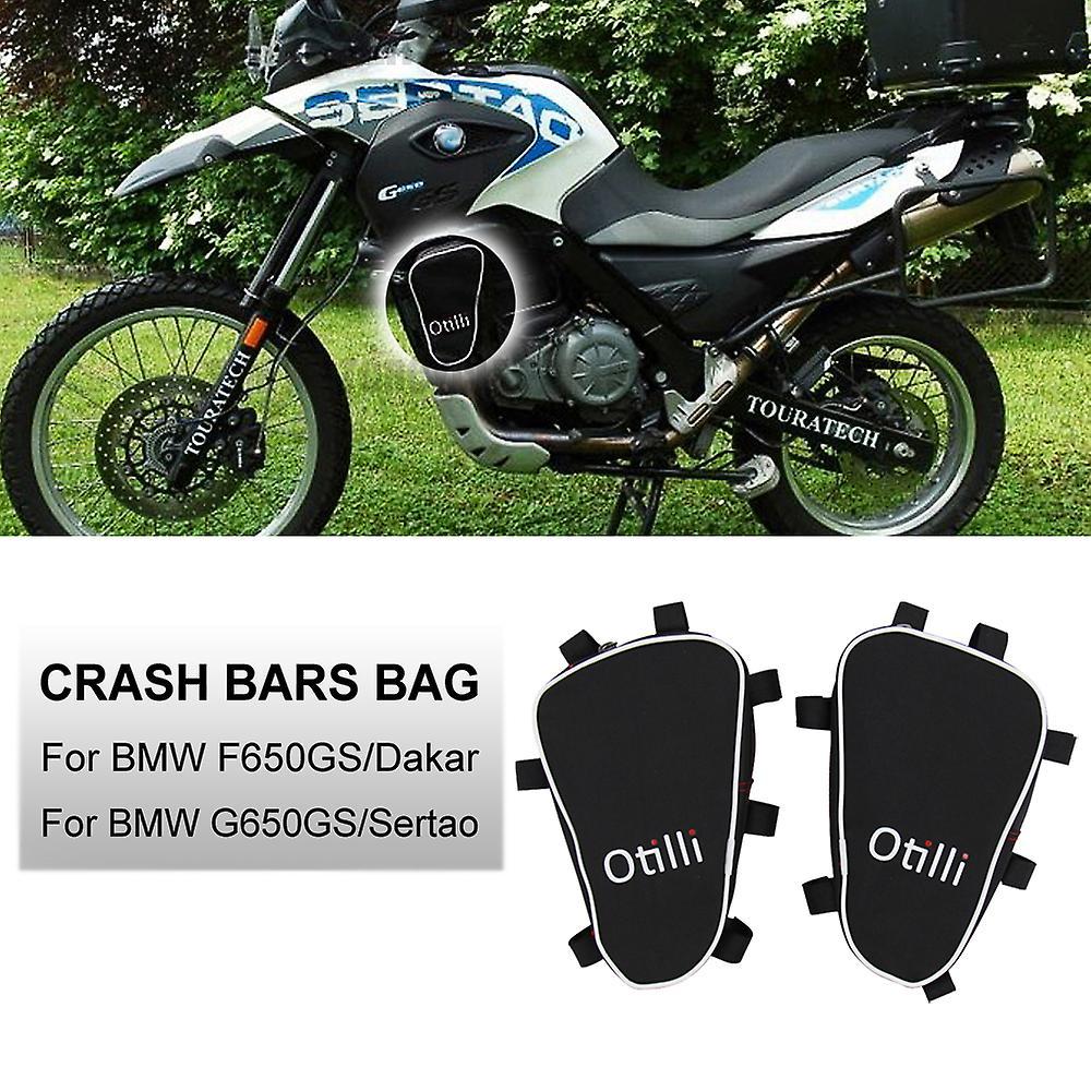 Carrep F 650 Gs 2000-2007 G 650 Gs Frame Crash Bars Waterproof Bag Repair Tool Placement Bag New For Bmw F650gs Dakar Gs650gs Sertao