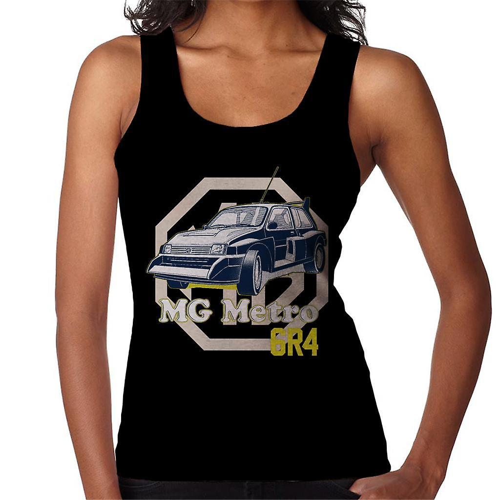 MG Metro 6R4 British Motor Heritage Women's Vest Black XX-Large