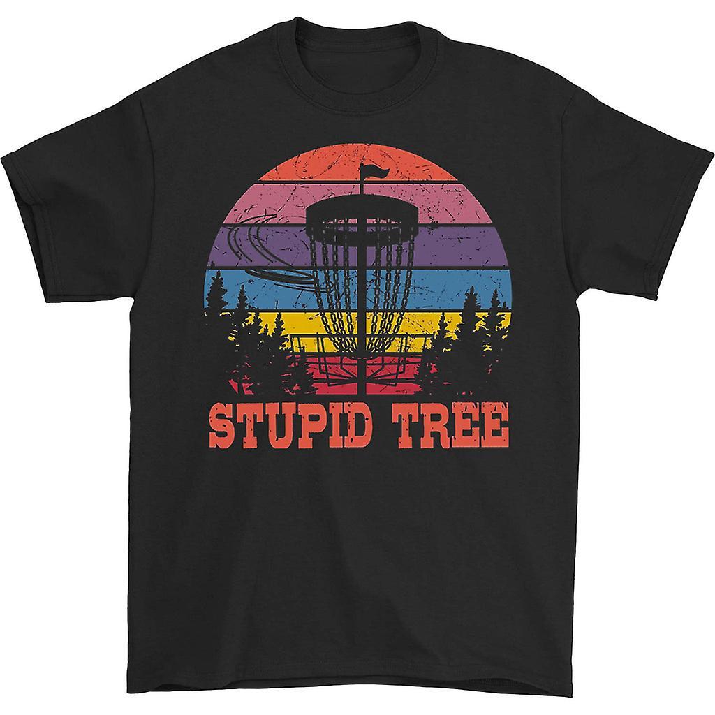 HISHARK Stupid tree t-shirt Black L