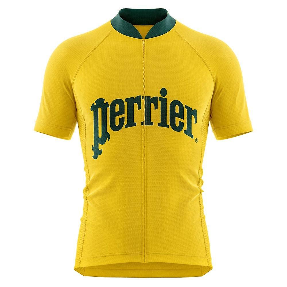 Airo Sportswear Nantes vintage Concept Cycling Jersey Yellow XL 46-48 inch Chest (112-124cm)