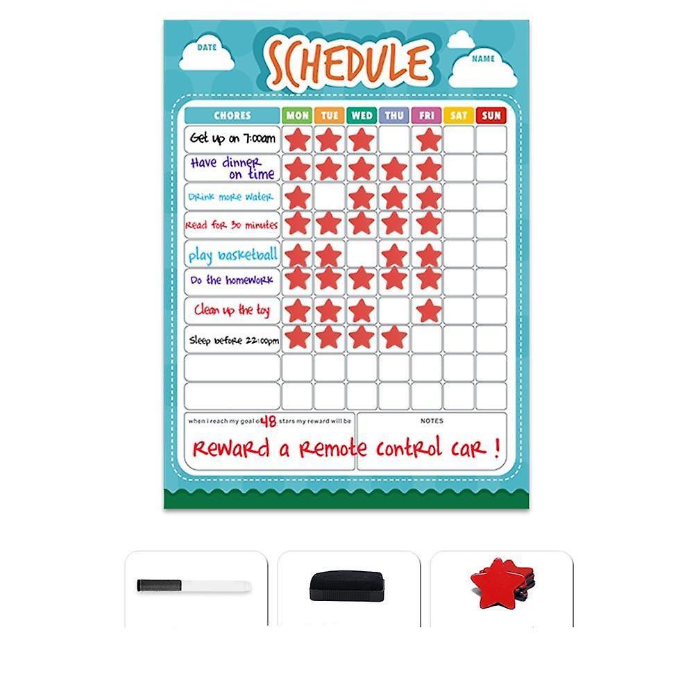 Slowmoose Magnetic Calendar- Responsibility And Reward Chart 4030ZLB08