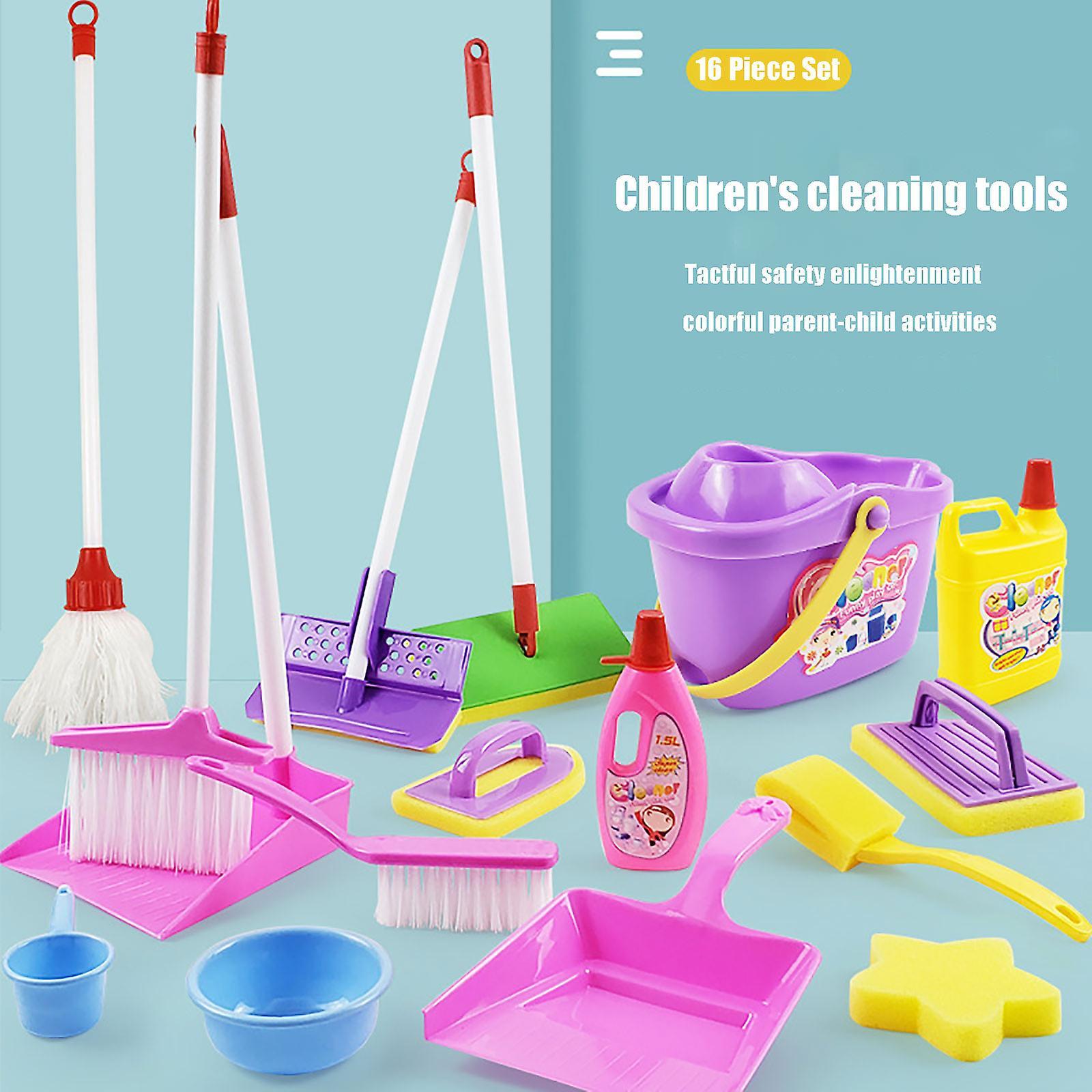 Taishh Children's Cleaning And Sanitation Toy Set Simulation Cleaning Products Multi-color