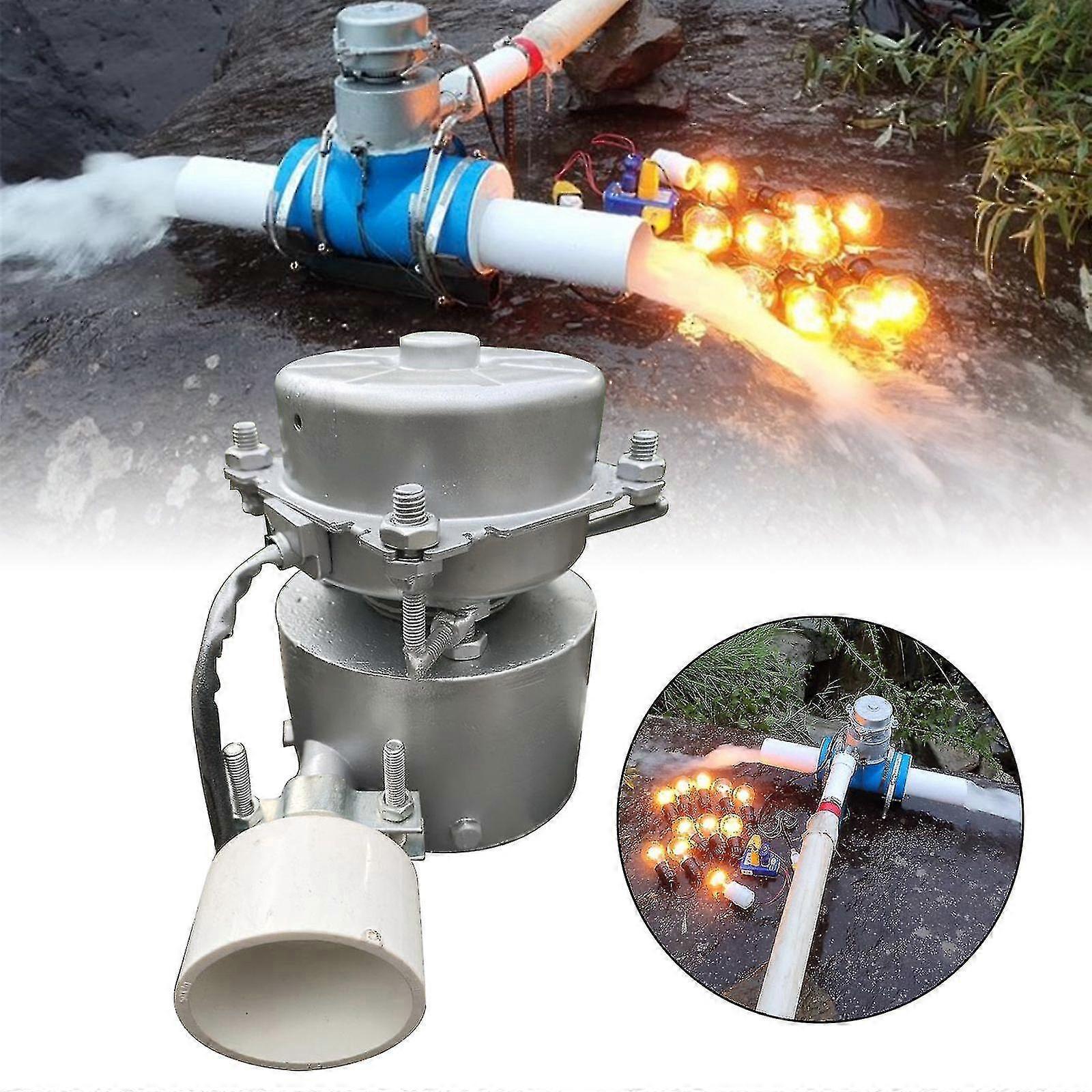 Unbrand 1000W Micro Hydro Generator Water Turbine 220V Hydroelectric Power Station K