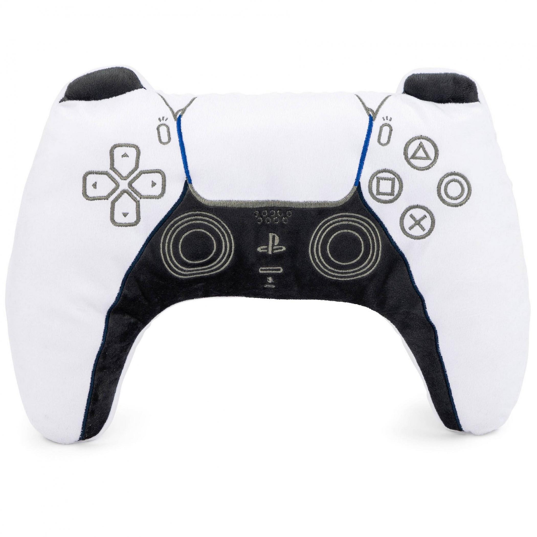 Video Games PlayStation 5 Controller Shaped Pillow White