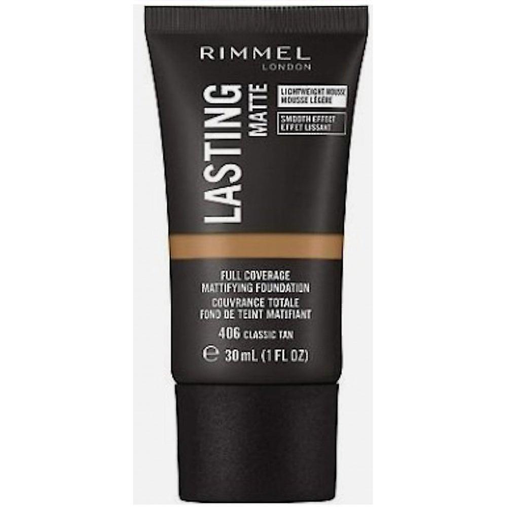 Rimmel Lasting Matte Full Coverage Foundation