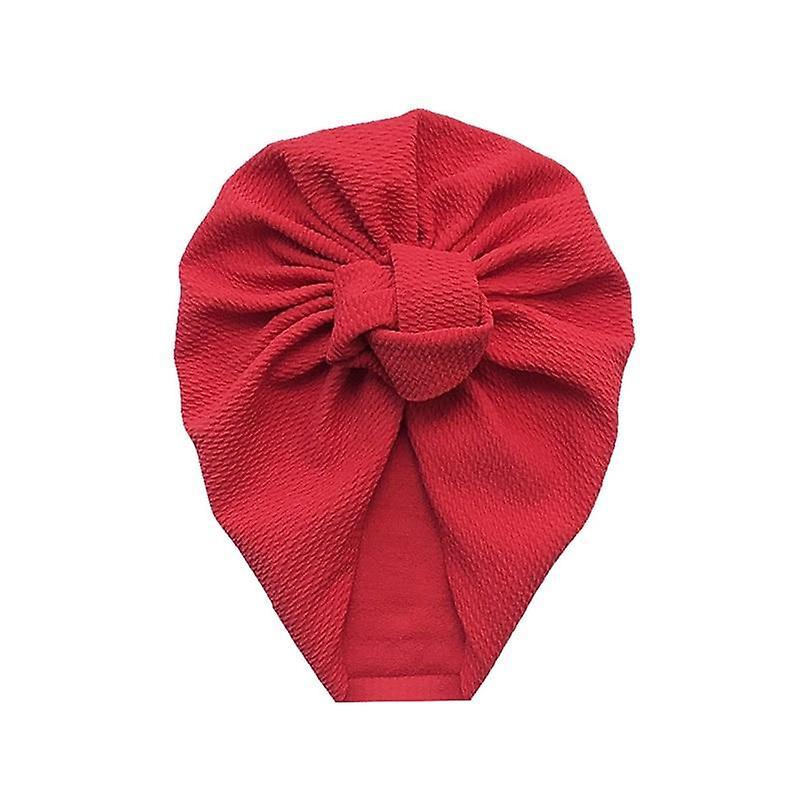 Slowmoose Lovely Flower Baby Hat - Bonnet Headwraps Kids Hat Beanie style 4 red