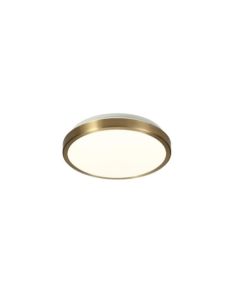 Volani Hattie Ceiling, 12w Led, 4000k, 565lm, Ip44, Soft Bronze/white, 3yrs Warranty