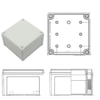 Slowmoose Ag Series Ip67 Waterproof Electrical Junction Box, Rohs Enclosure Case 125x125x75mm(LxWxH)