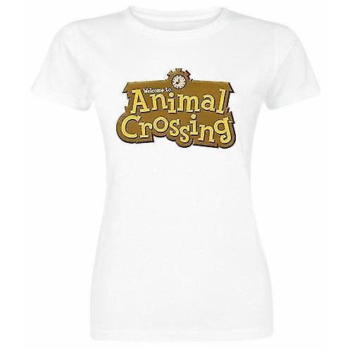 Animal Crossing Womens / Ladies Logo T-Shirt