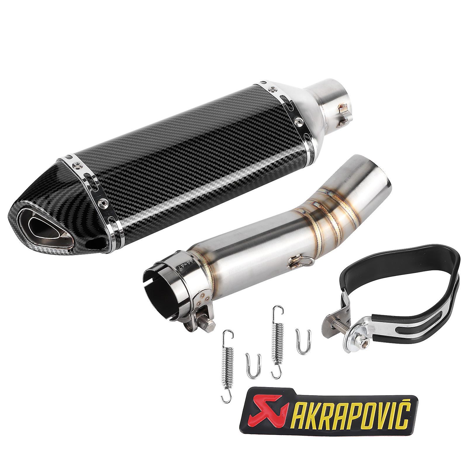 Exhaust Muffler Slip 2013-2015 CBR500R CB500F CB500X Exhaust Slip-On Muffler with Mid-Pipe and DB Killer