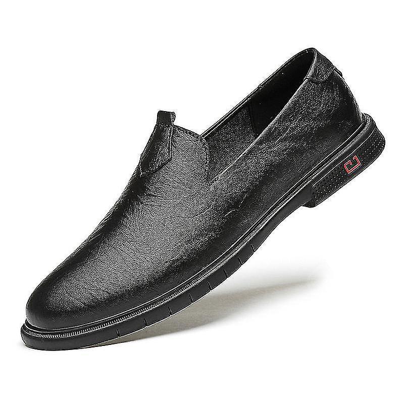 Mickcara men's a20s530 slip-on loafer Black Us5.5/eu37