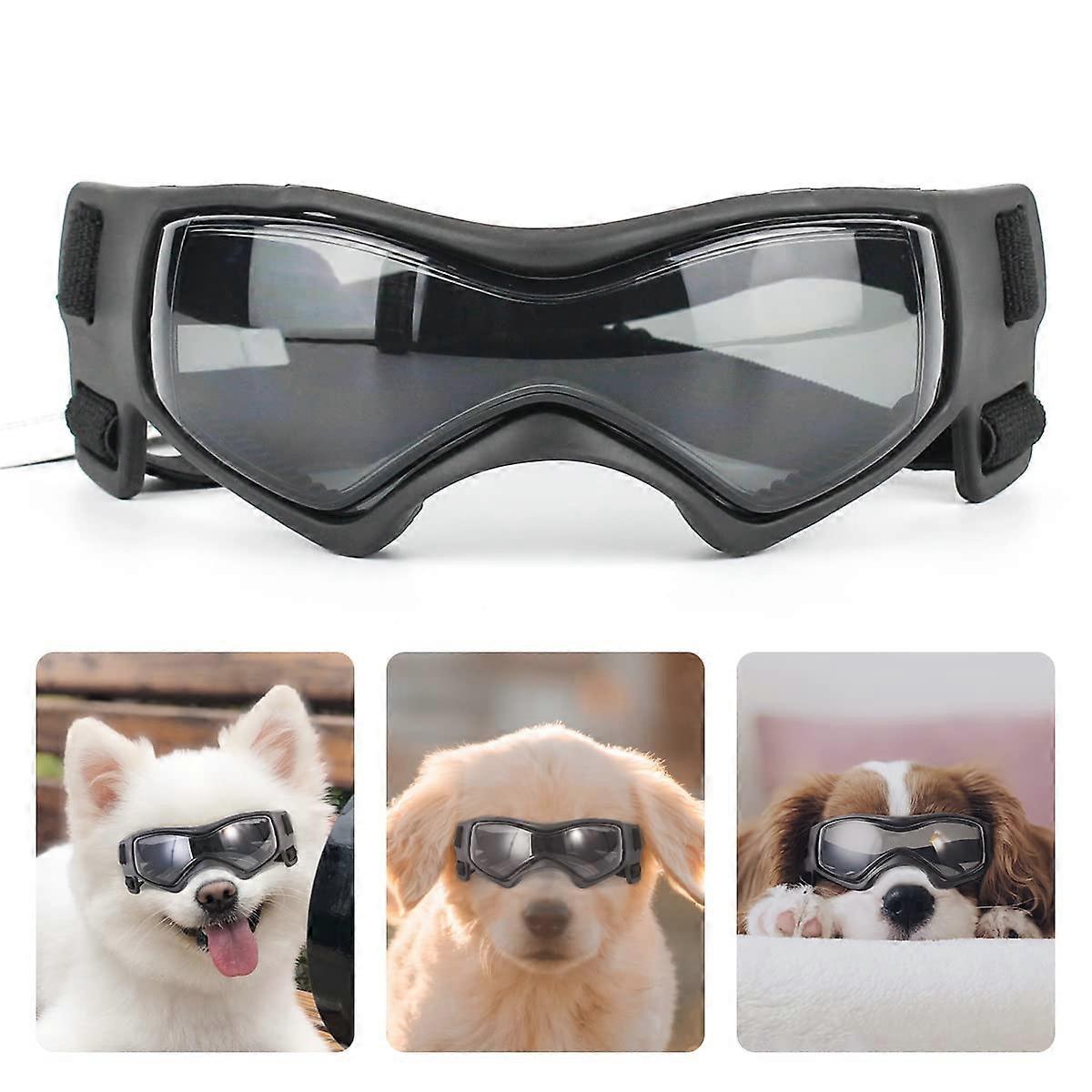 Changsha Liuzhou Electronic Commerce Dog Goggles Dog Sunglasses Adjustable Strap for UV Sunglasses Waterproof Protection for Dog