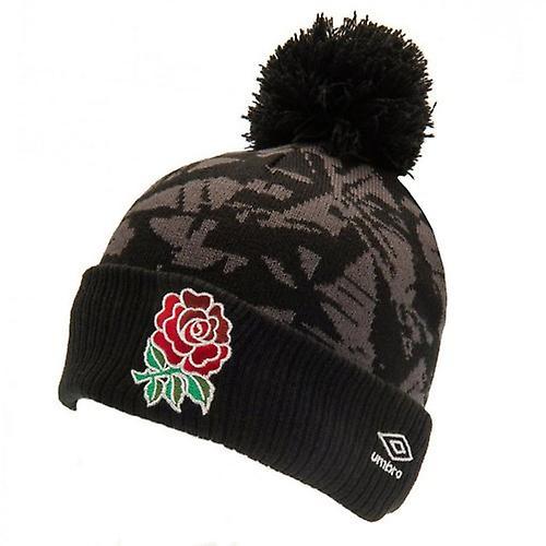 England R.F.U. England RFU Umbro Beanie Black/Grey/Red One Size