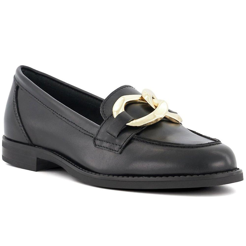 'Goddess' Leather Loafers