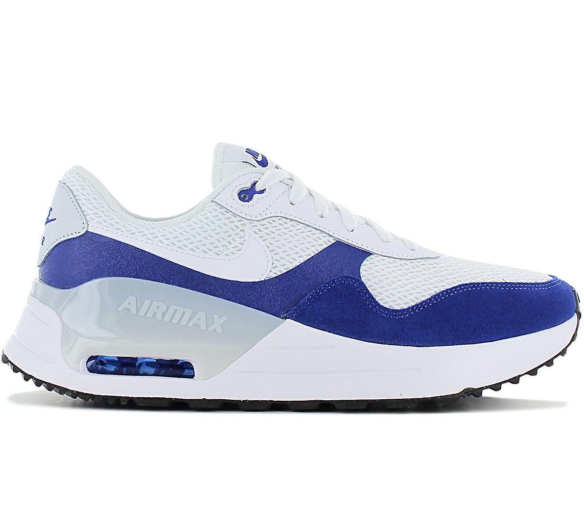 Nike Air Max SYSTM - Men's Sneakers Shoes White-Blue DM9537-400 EU 44.5 US 10.5