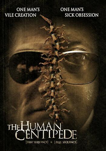 The Human Centipede 1 and 2 DVD (2012) Dieter Laser Six (DIR) cert 18 2 discs - Region 2