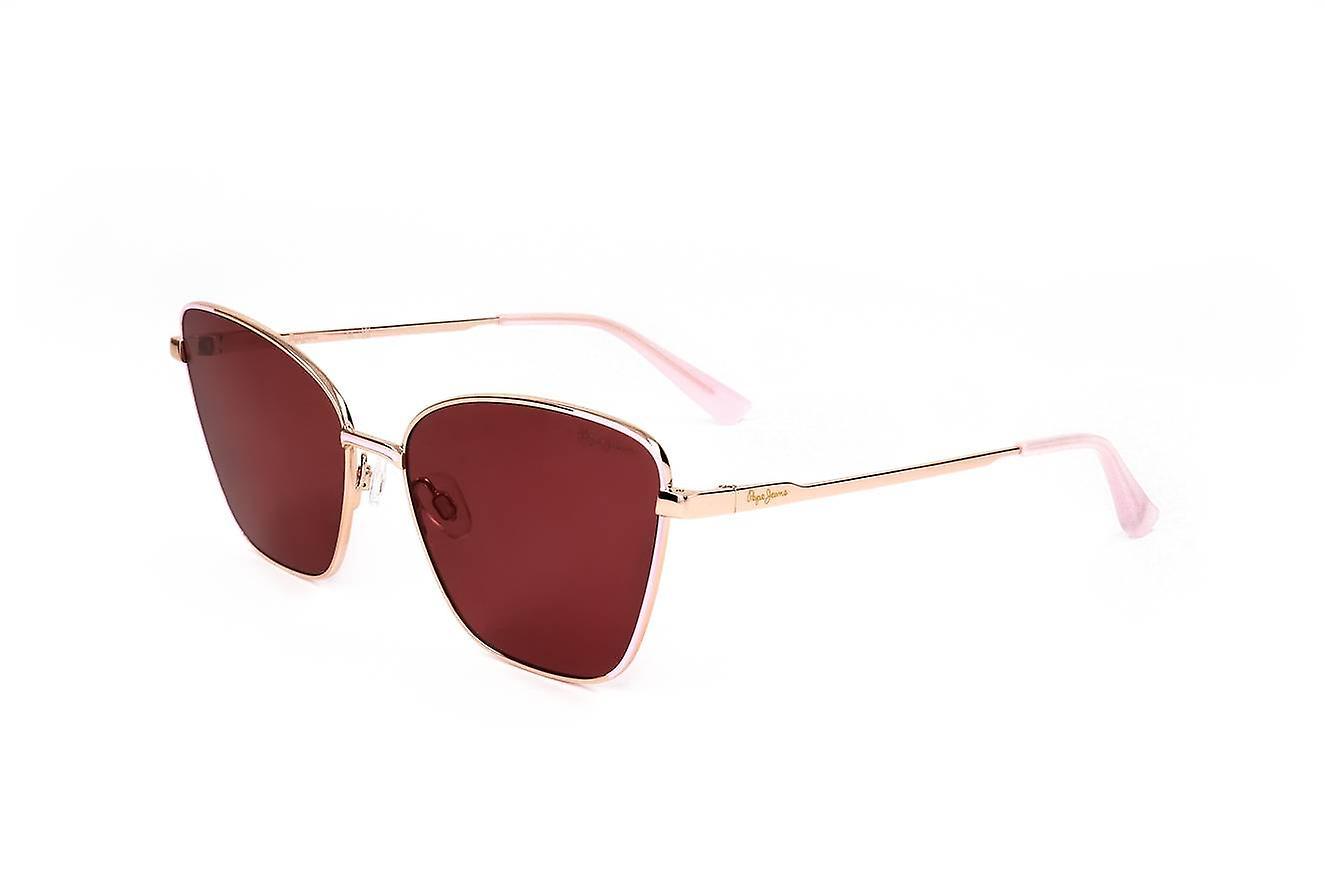 Sunglasses Pepe Jeans PJ5189 C4 SHINY LIGHT ROSE GOLD 58/16/140 WOMAN 58 mm