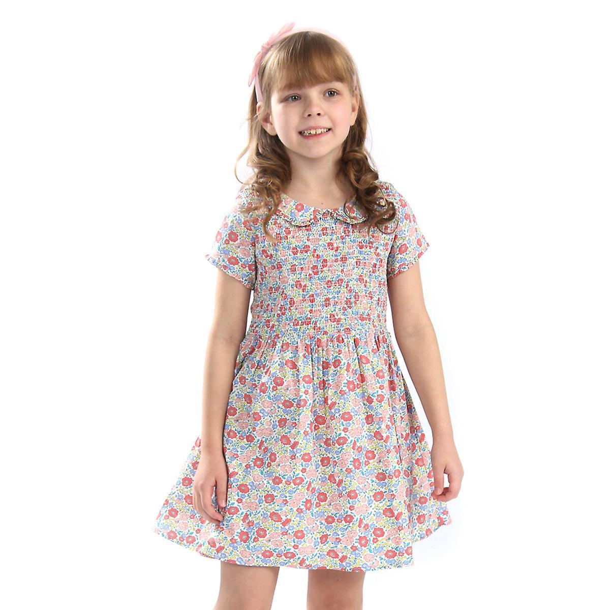 Keluosi Girls Party School Princess Dress Pink 2-3 Years