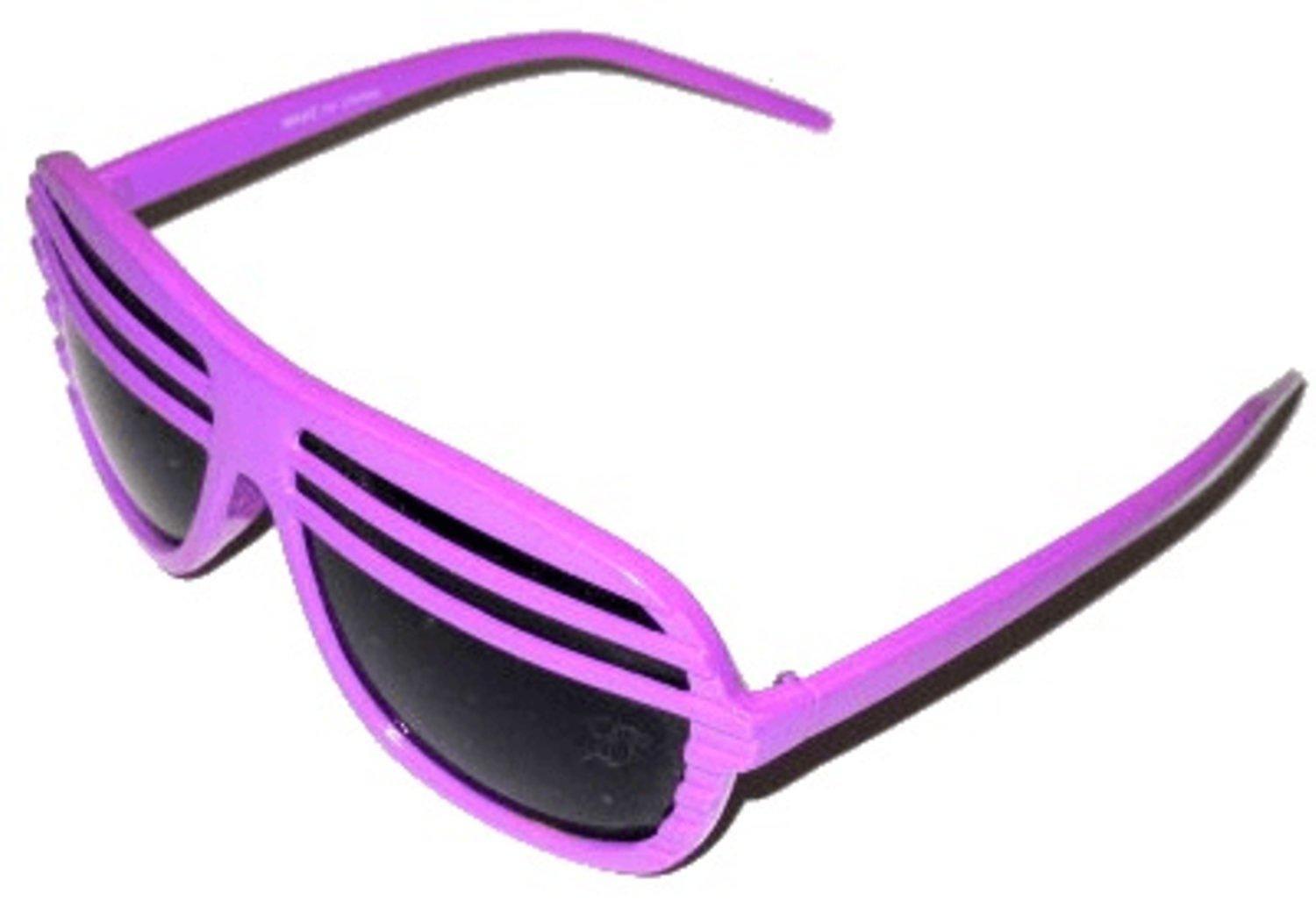 Hiprock Shutter Shades Glass Multiple Colors Purple