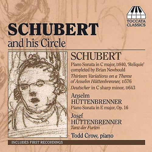 Toccata Todd Crow - Schubert & His Circle  [COMPACT DISCS] USA import